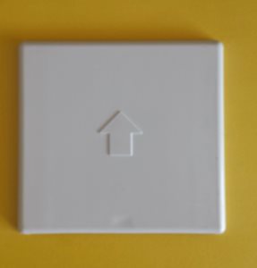 GO12 ... Lid For (Gas) Outlet Box Beige